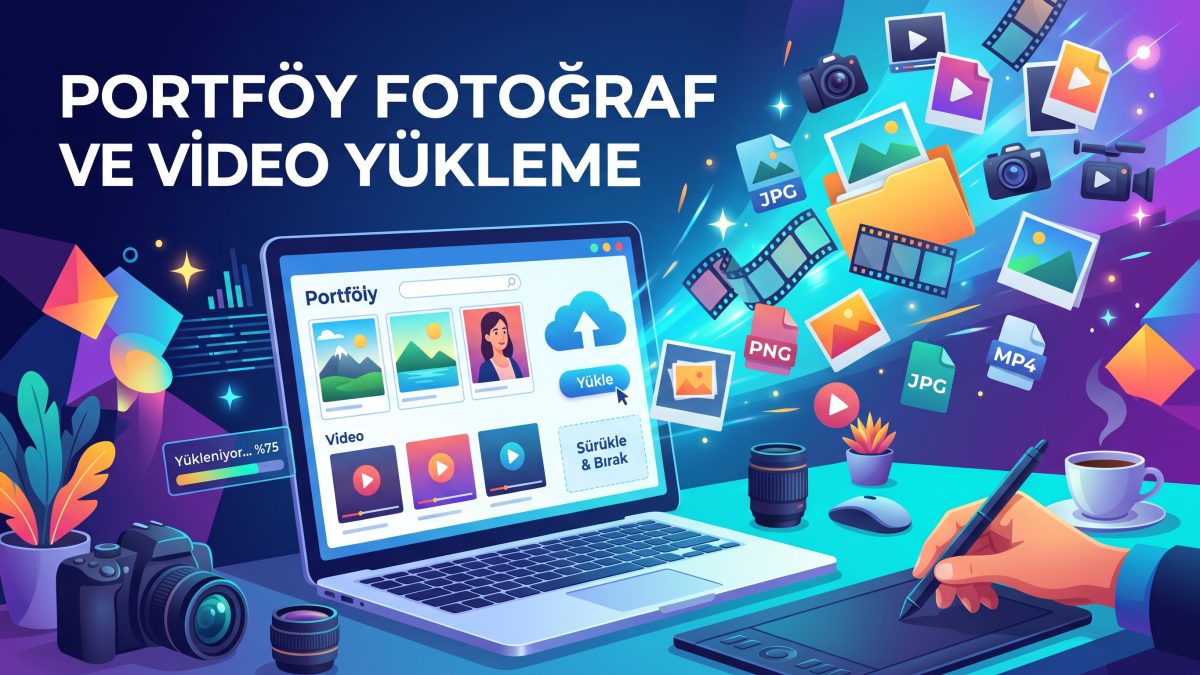 Portföy Fotoğraf ve Video Yükleme