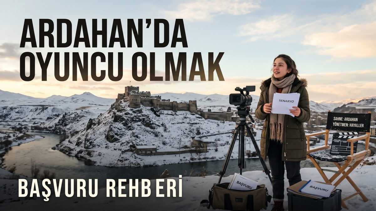 Ardahan'da Oyuncu Olmak: Başvuru Rehberi