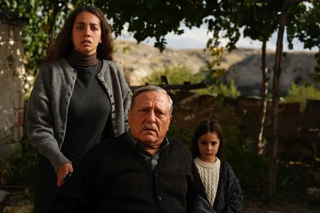 Sevdan Bir Ateş dizisinin Kapadokya'da çekilen bir sahnesi